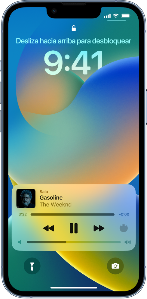 musicas Educación marco Acceder a funciones desde la pantalla bloqueada del iPhone - Soporte  técnico de Apple (MX)