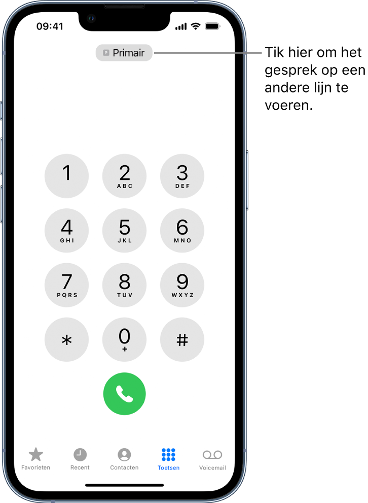Continentaal moeilijk Laan Een gesprek starten op de iPhone - Apple Support (NL)