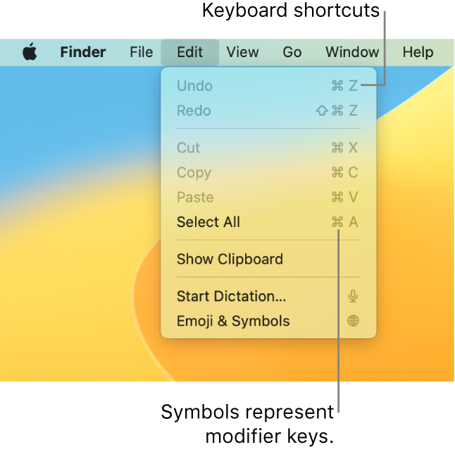 mac keyboard shortcuts