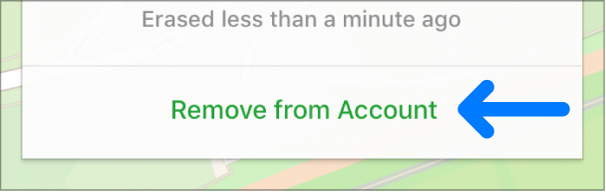 The Remove from Account button.