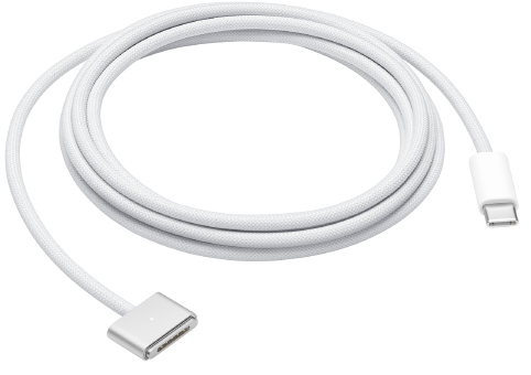 USB-C — MagSafe 3 kabelis.