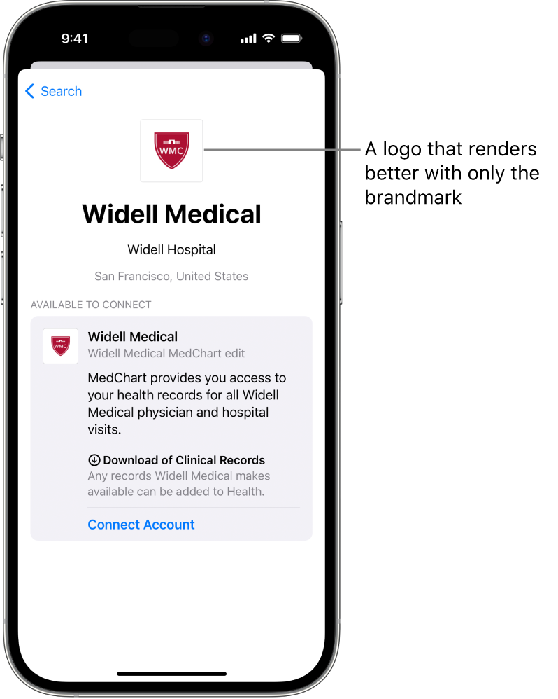 Prepare your logo for the Health app - Apple Support