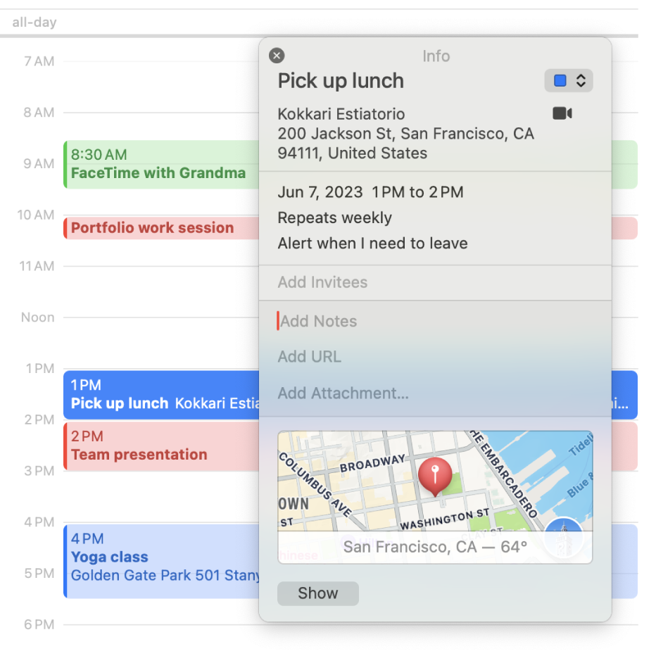 Get started with Calendar on Mac Apple Support