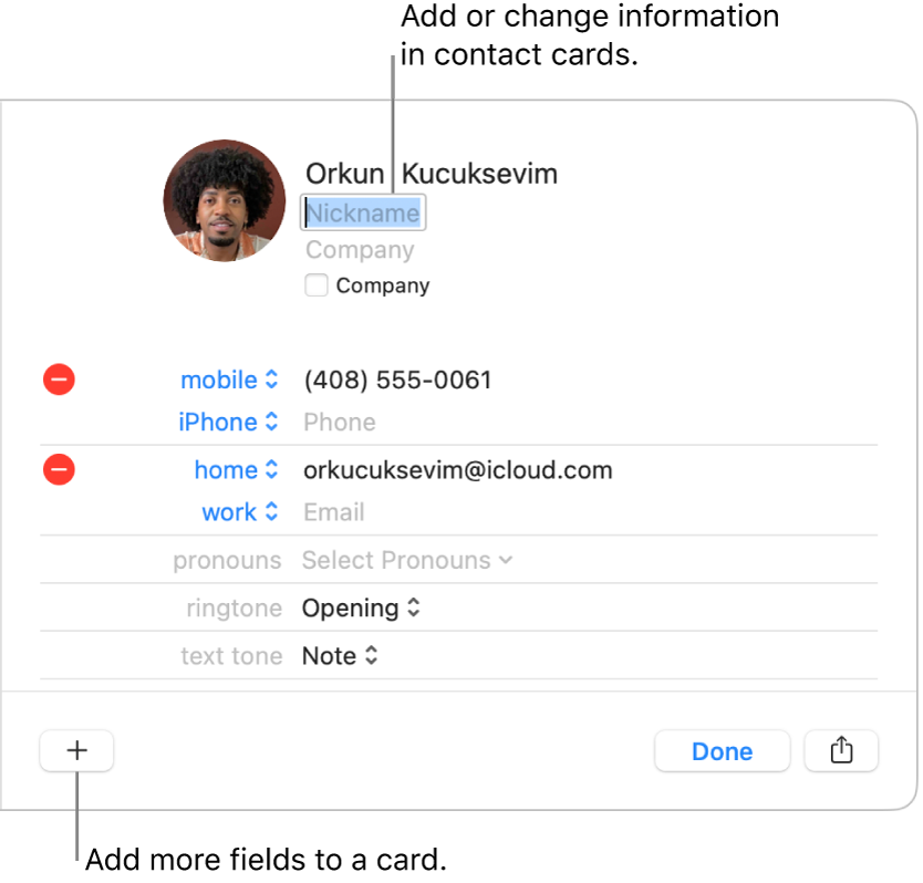 How To Change Contact Information On  