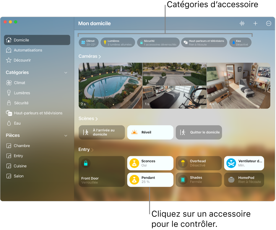 Ajouter un accessoire à l'app Maison - Assistance Apple (FR)