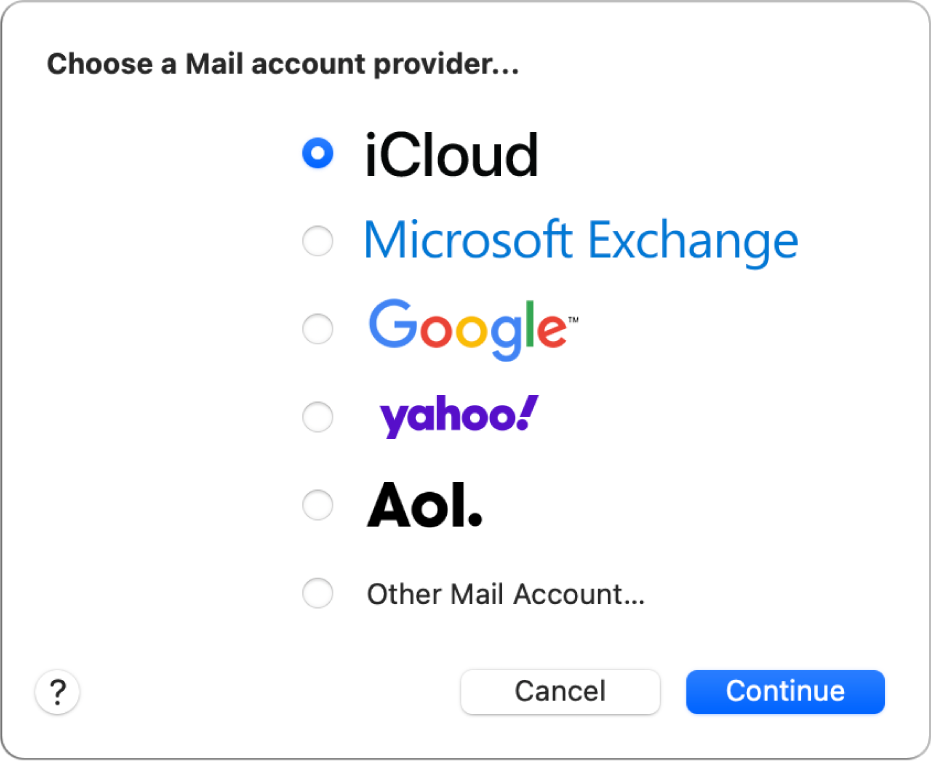 apple mail on mac'