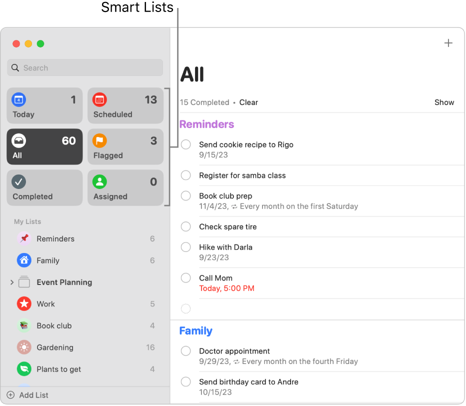 2 Apple Reminder Smart Lists You Need. 