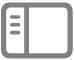 tlačidlo Postranný panel