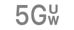 Statussymbolet for 5G UW.