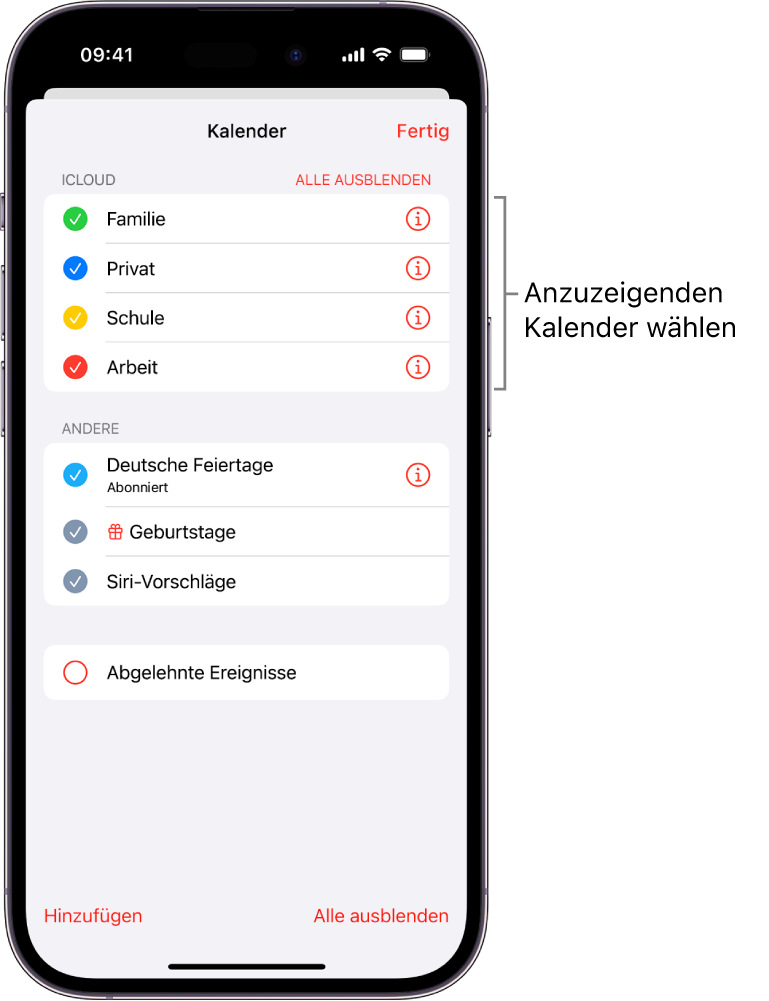 Icloud Kalender Auf 2 Iphones 