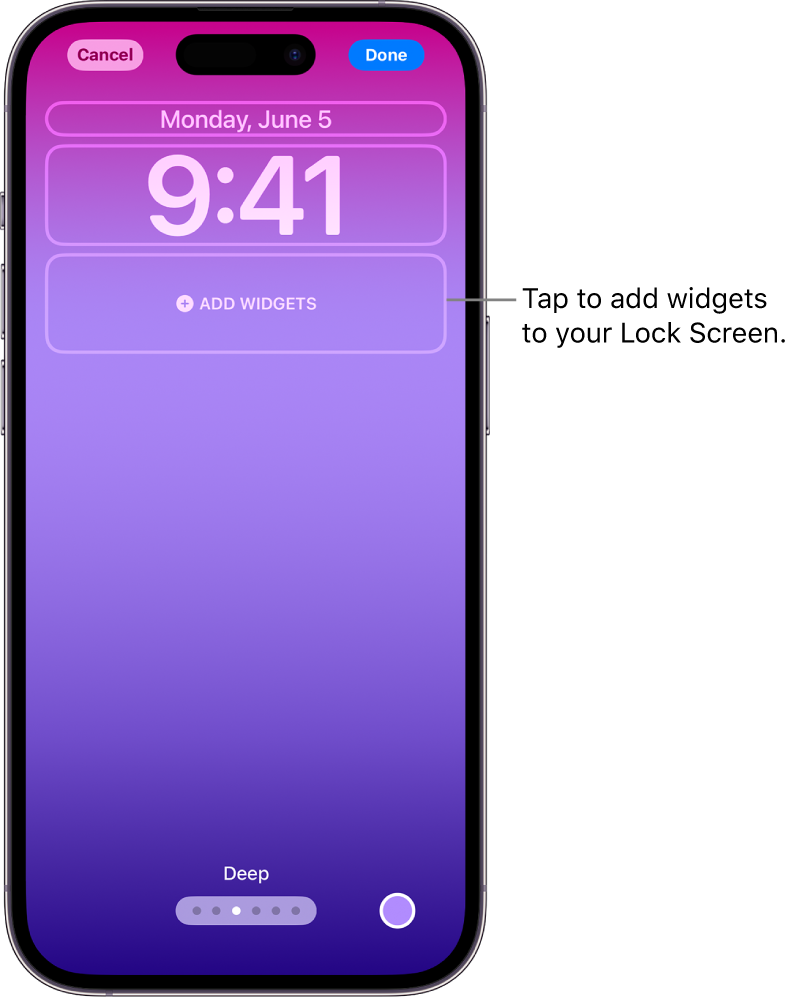 Create a custom iPhone Lock Screen Apple Support