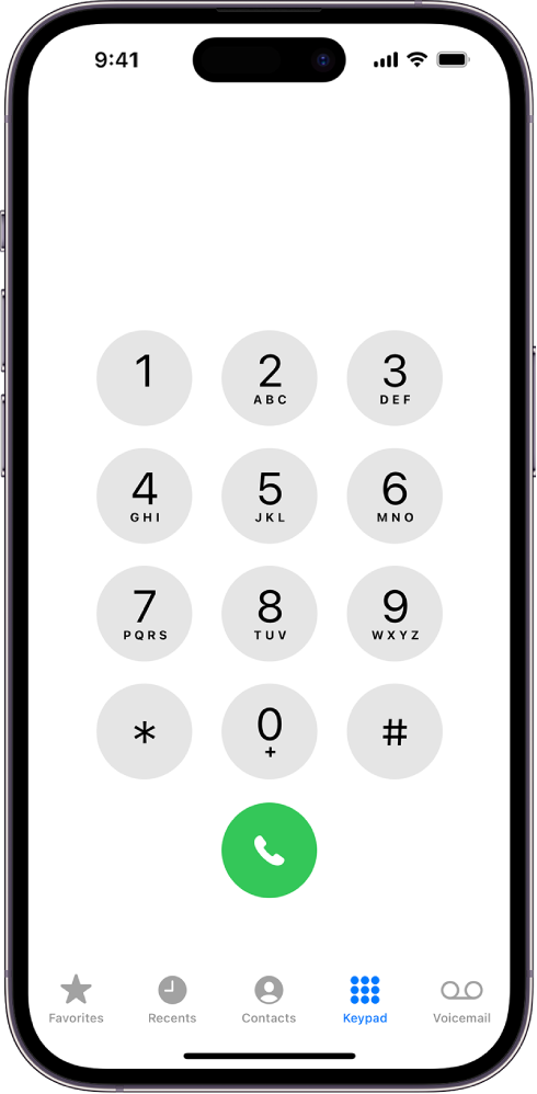 Ringa ett samtal på iPhone - Apple-support (SE)