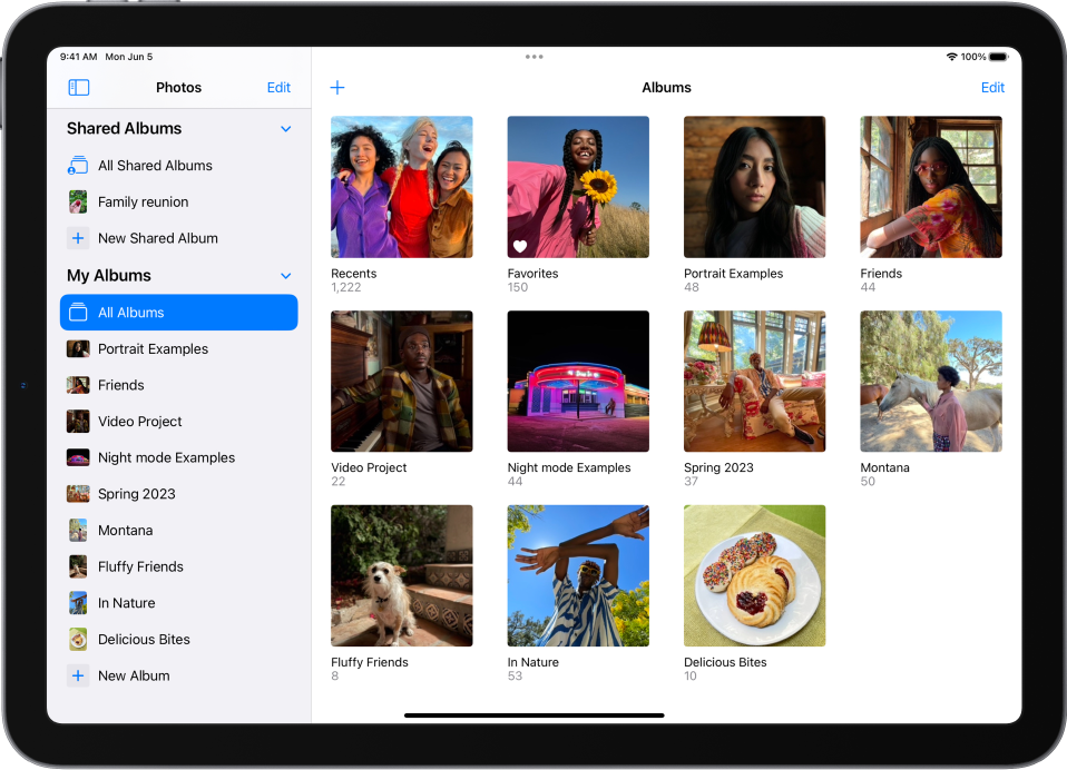 use-photo-albums-in-photos-on-ipad-apple-support