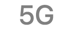Das Symbol „5G“.