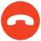 κουμπί «Απόρριψη κλήσης»