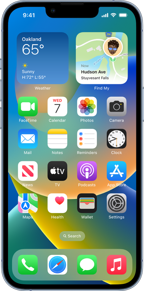 Add a Weather widget to your iPhone Home Screen - Apple Support