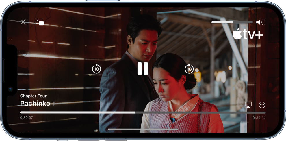 Control playback in the TV app on Apple Support