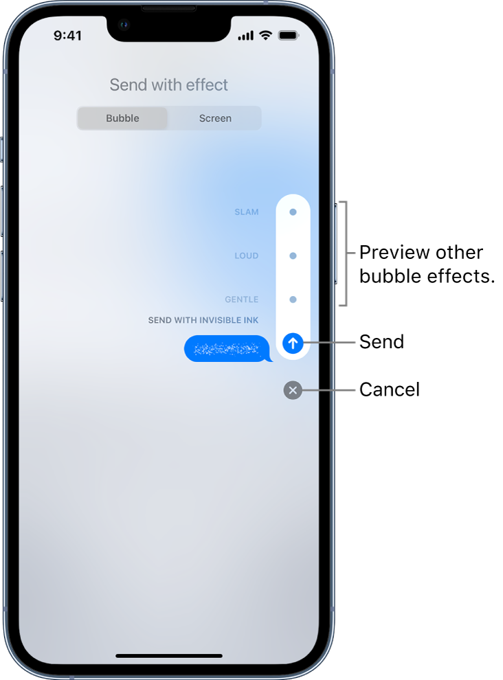 iphone text message screen template