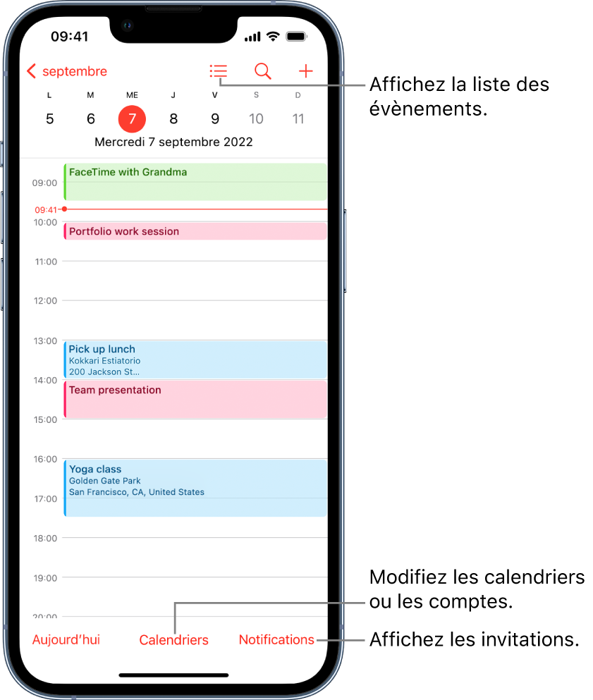 Calendrier Commun Iphone 