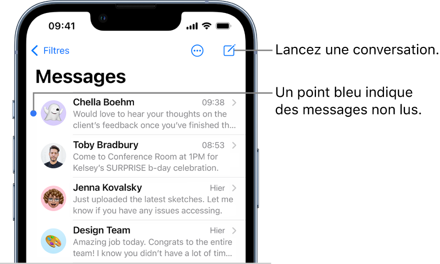 Envoyer Et Répondre à Des Messages Sur Liphone Assistance Apple Gq