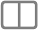 бутон Split View (Разделен изглед)