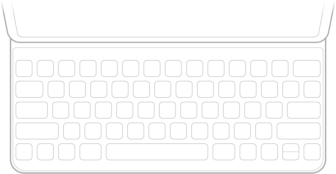 Εικόνα του Smart Keyboard.