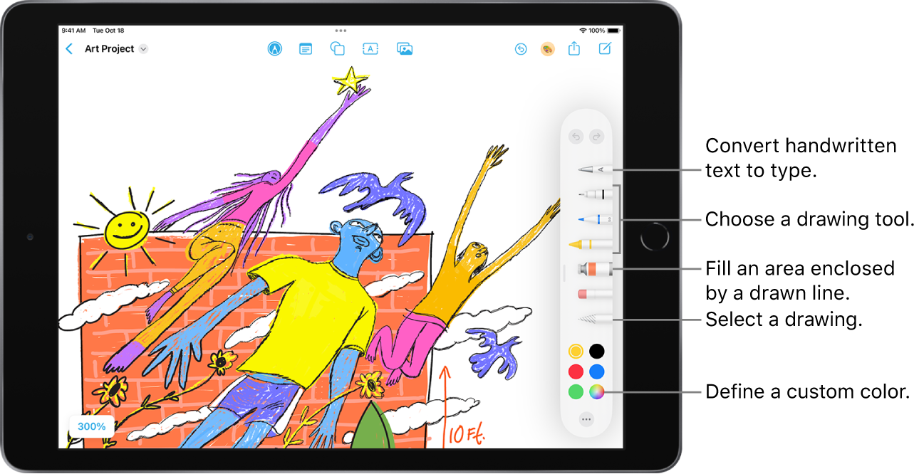 Draw in a Freeform board on iPad Apple Support (AU)