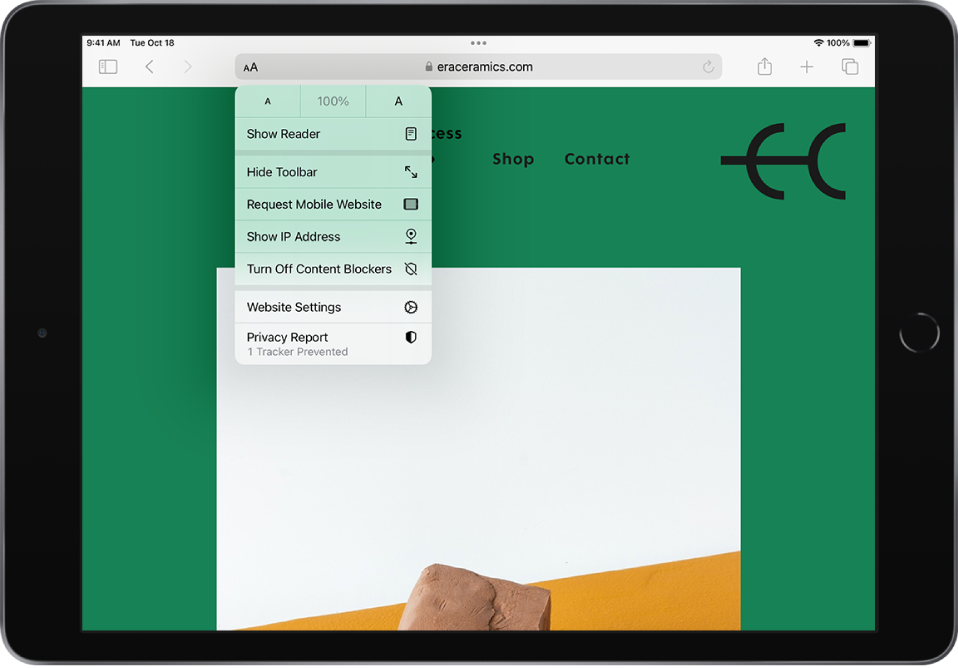 Customize your Safari settings on iPad - Soporte técnico de Apple (US)