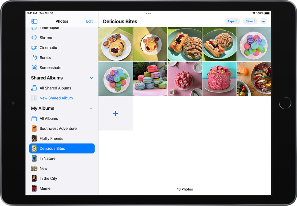 Use photo albums in Photos on iPad Apple Support (LK)