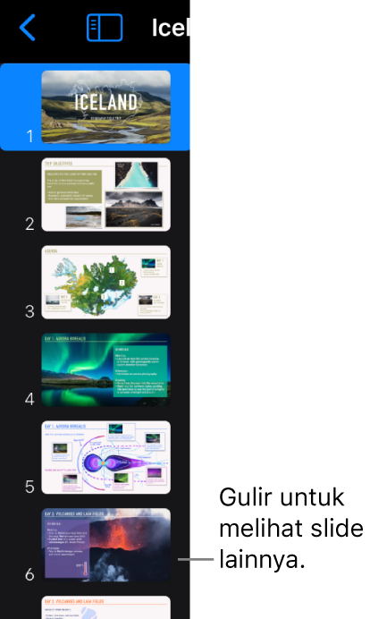 Navigator slide.