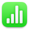 Select data to make a chart in Numbers on Mac
