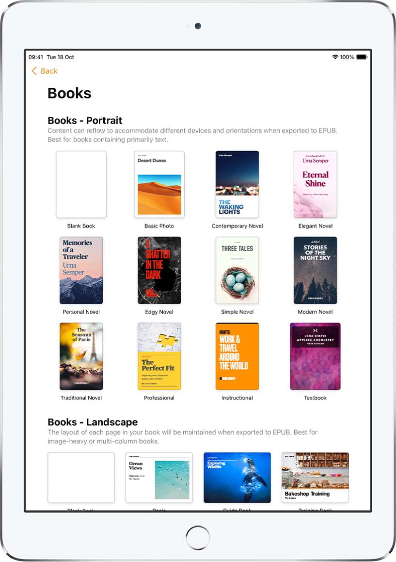 ipad manual for pages
