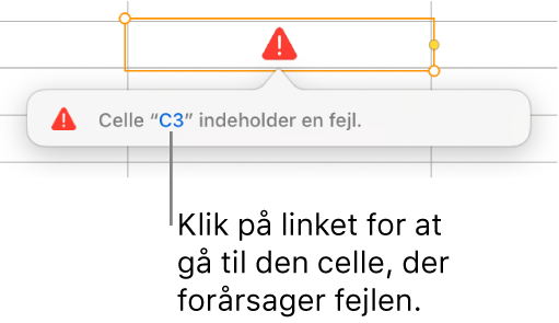 Link til en cellefejl.