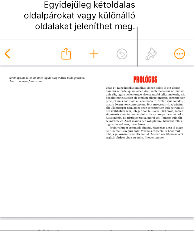 Több oldalas dokumentum oldalpáronként megjelenítve.