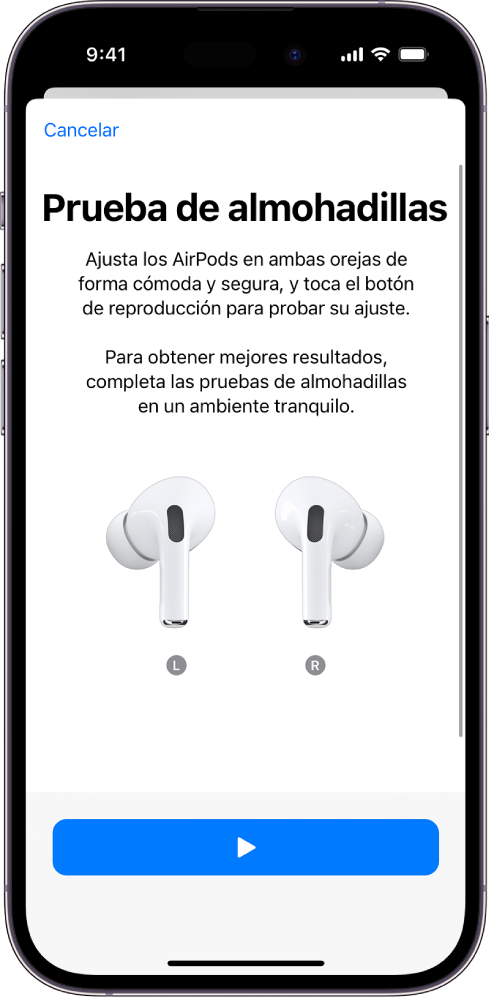 Reproducir audio en los AirPods (tercera generación) - Soporte técnico de  Apple (US)