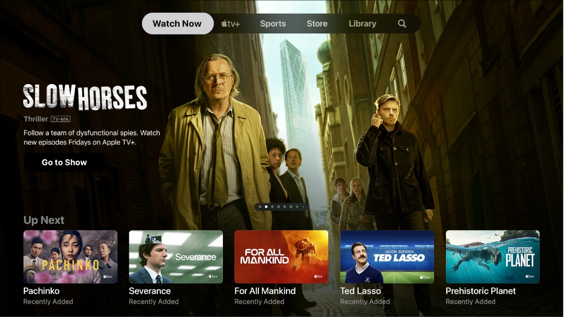 Explore Watch Now in the Apple TV app - Apple Support