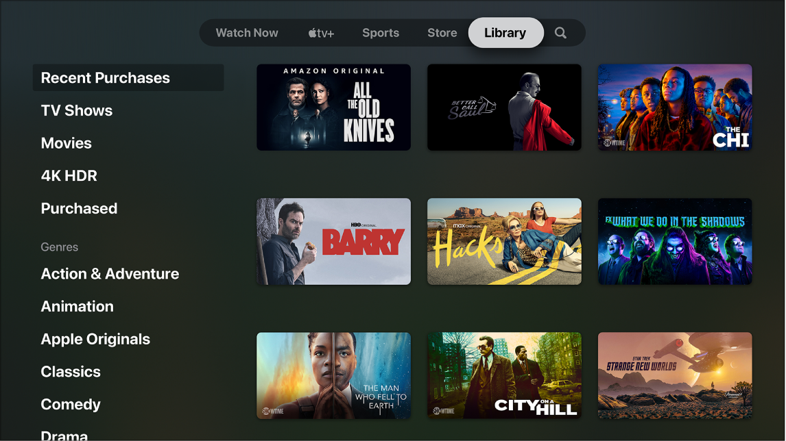 in the Apple TV app - Apple Support