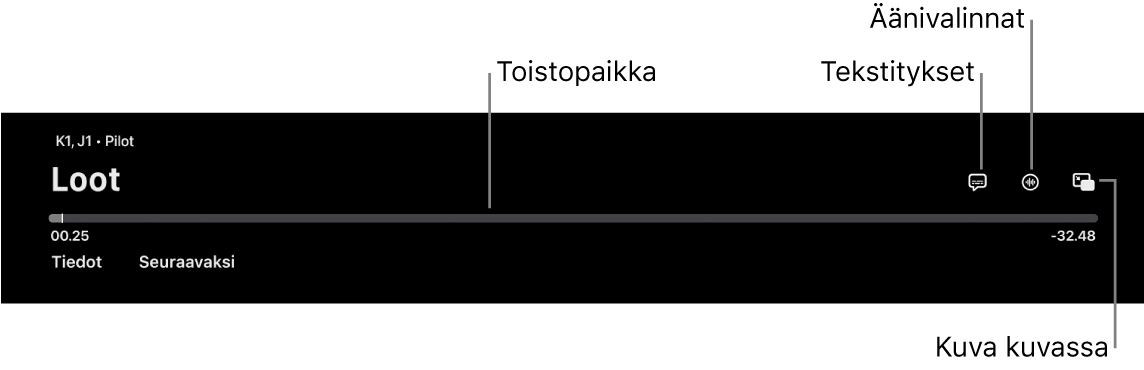 Toistosäätimet