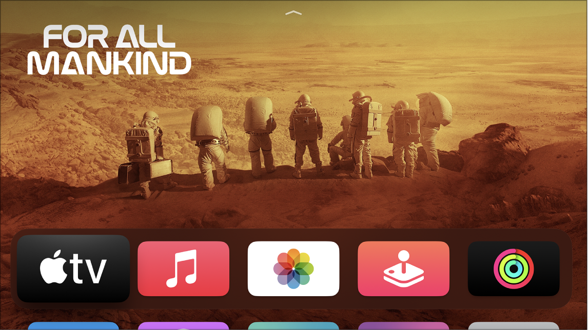 App Apple TV sur l’écran d’accueil