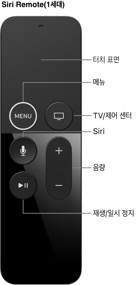 Siri Remote(1세대)