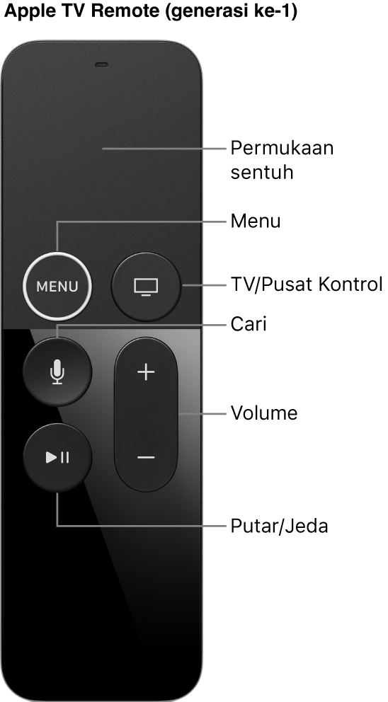 Apple TV Remote (generasi ke-1)