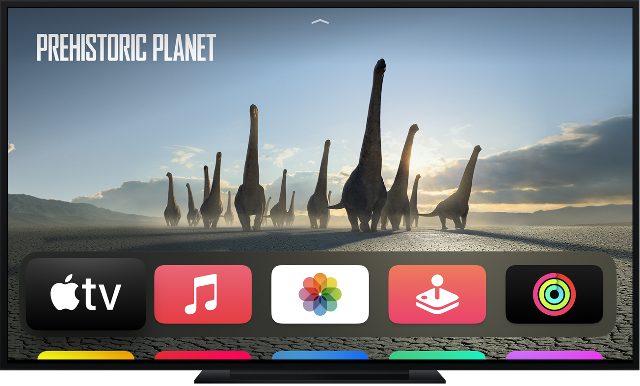 Apple TV та початковий екран