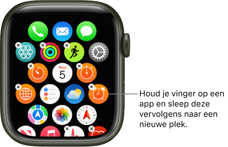 Apps Op Je Apple Watch Ordenen - Apple Support (Nl)