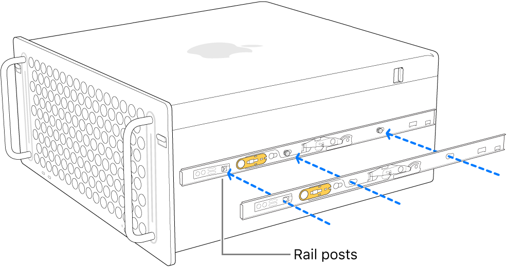 Install Mac Pro in a rack Apple Support