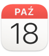 ikona aplikacji Kalendarz