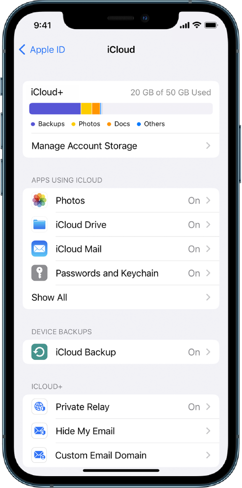 ipod icloud