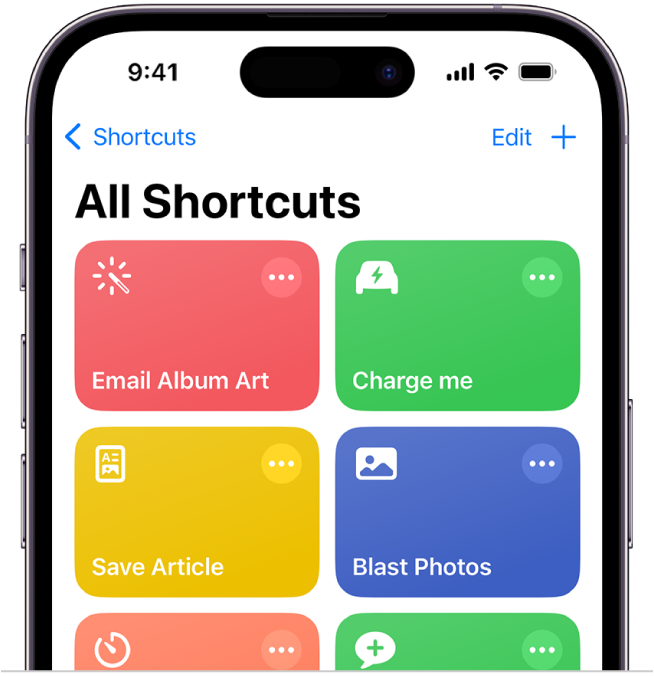 Shortcuts User Guide Apple Support