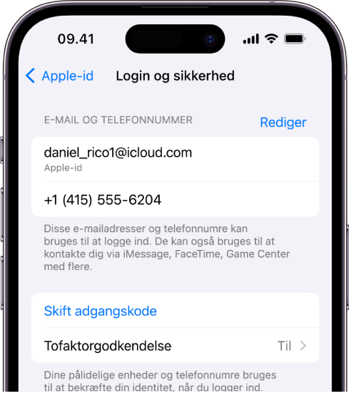 Brugerhåndbog Om Personlig Sikkerhed - Apple-support (DK)