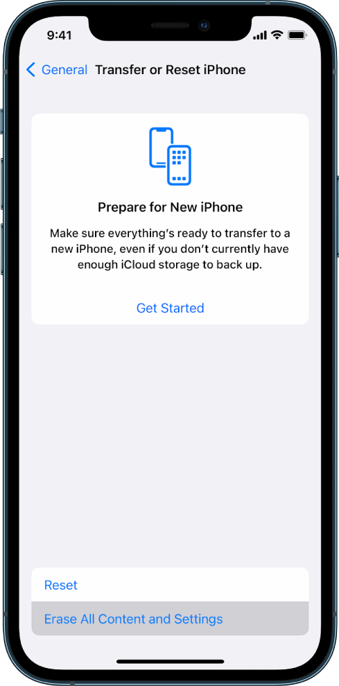 How To Erase All Content And Settings – Apple Support (AU)