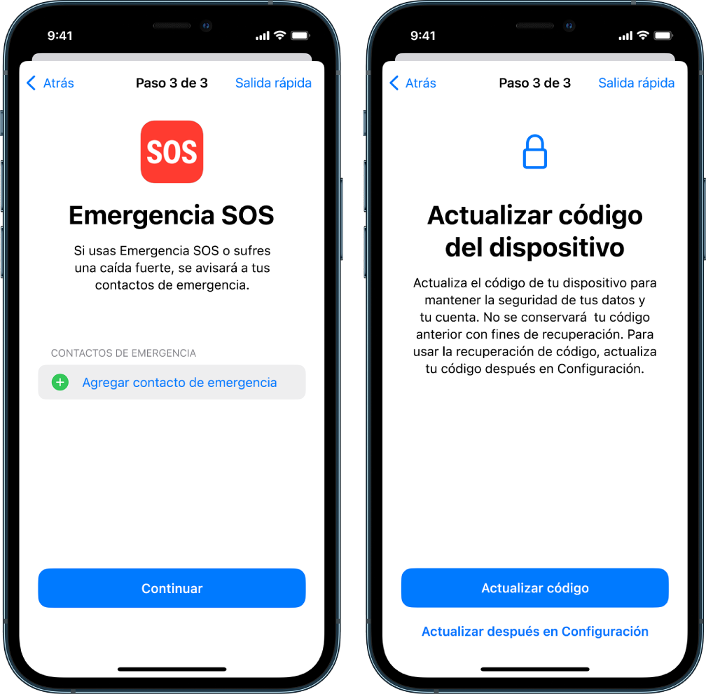 Usar Emergencia SOS - Soporte técnico de Apple